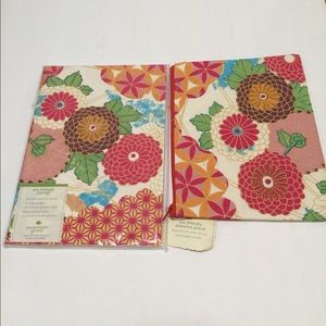 Eco-friendly journal and accessory pouch